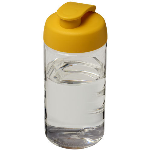 Bouteille de sport 500ml personnalisable H2O Active® Translucide et Jaune